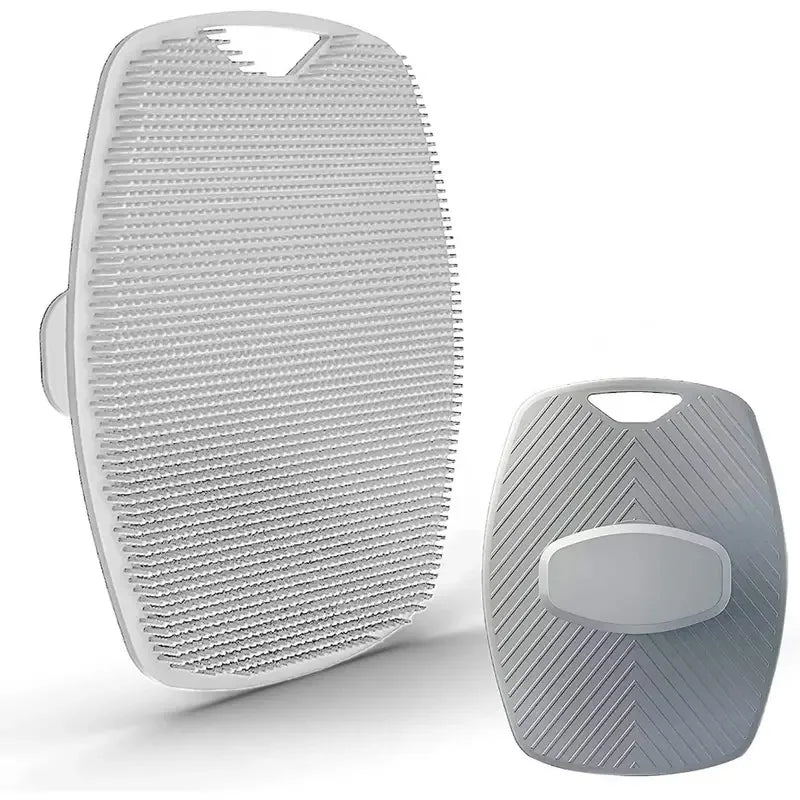 Miękka silikonowa szczotka do pilingu. Ręczny masażu ciała