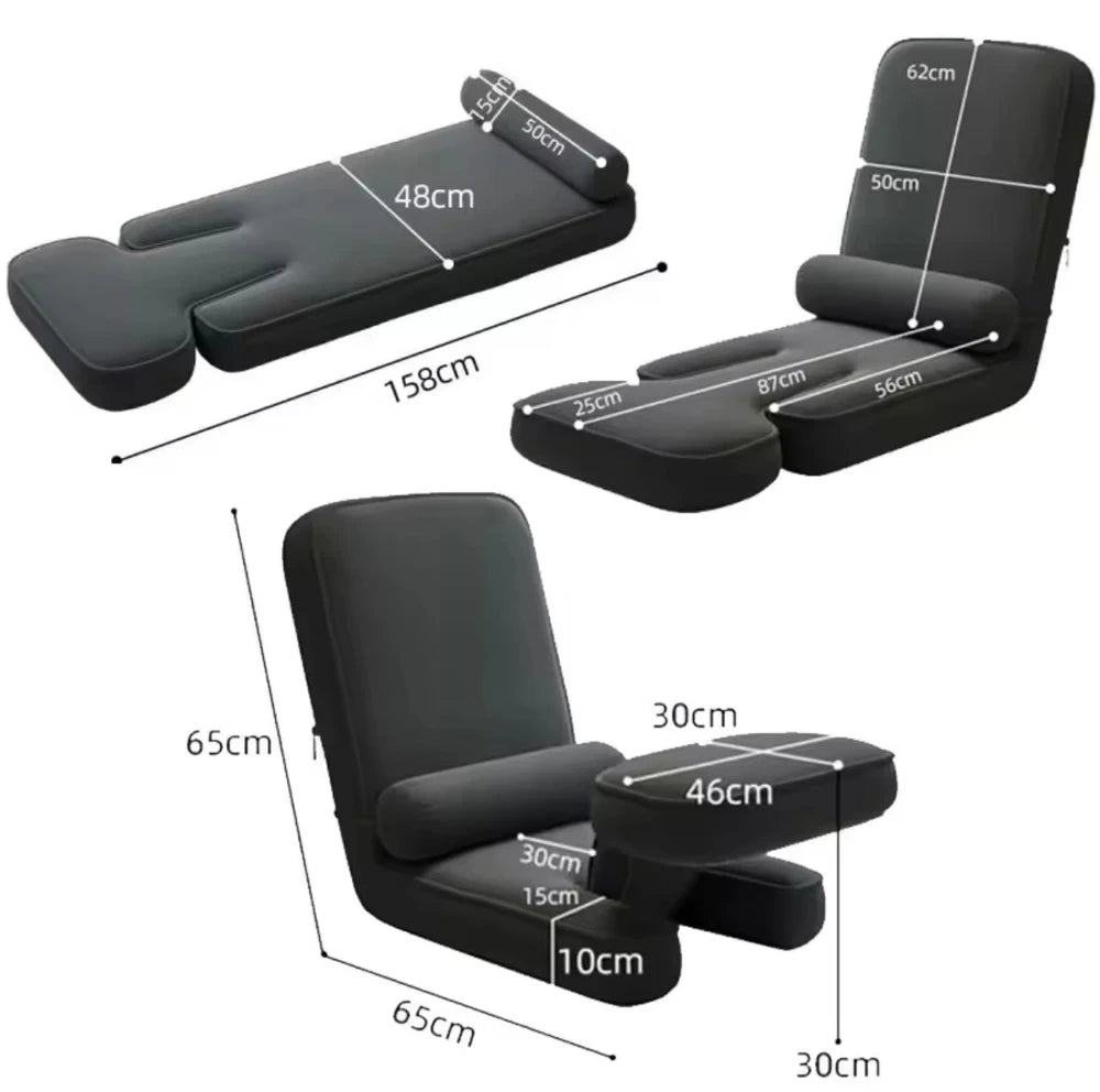 Ergonomiczna Sofa Lazydesk do pracy zdalnej i oglądania TV