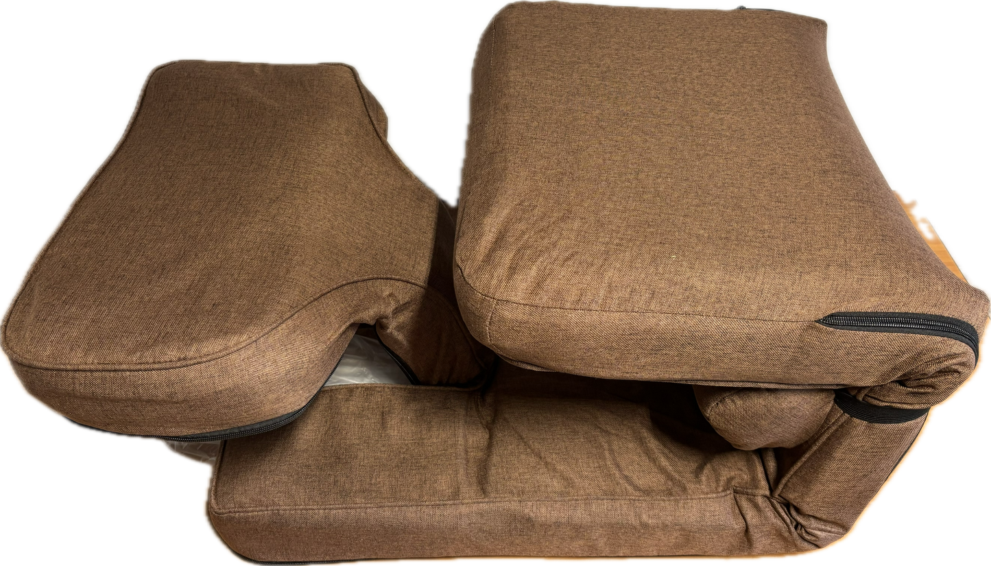 Ergonomiczna Sofa Lazydesk do pracy zdalnej i oglądania TV