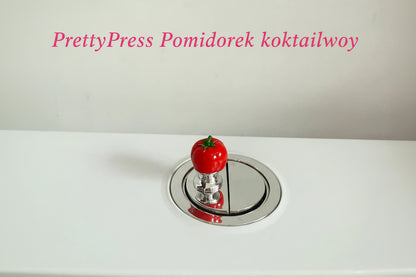 PrettyPress Nakładka ułatwiająca spłukiwanie wody Mini przyciski do toalety Ochrona tipsów