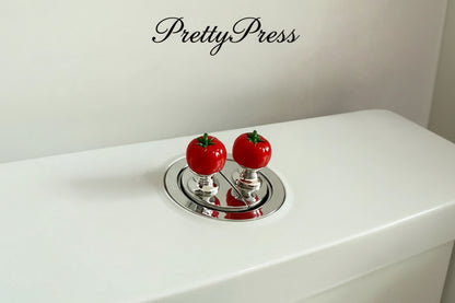 PrettyPress Nakładka ułatwiająca spłukiwanie wody Mini przyciski do toalety Ochrona tipsów