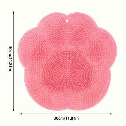 Silikonowa szczotka do masażu pleców z przyssawką Masażer stóp