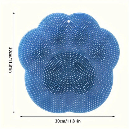 Silikonowa szczotka do masażu pleców z przyssawką Masażer stóp
