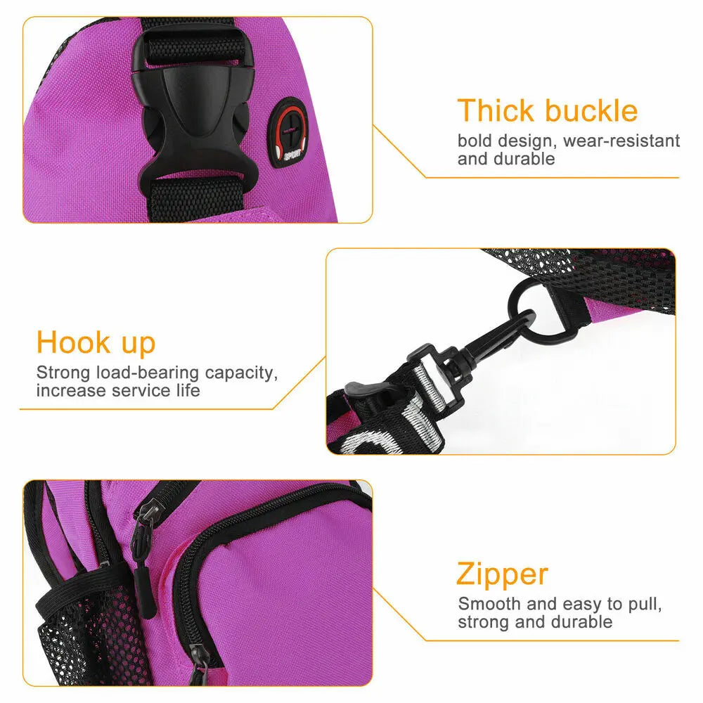 Flybag - Wodoodporny Plecak Crossbody 3w1 Torba na Dokumenty do Samolotu