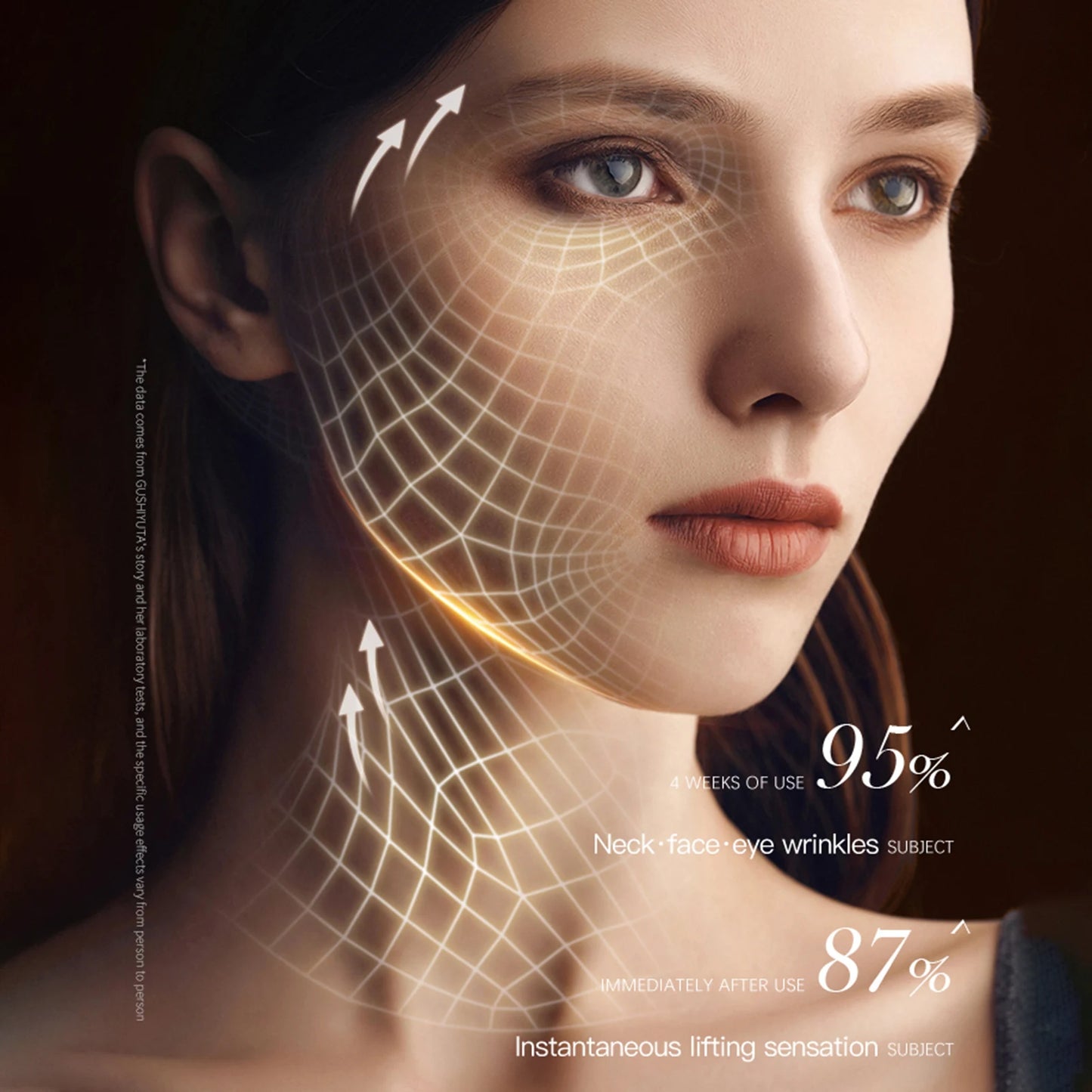 Masażer do twarzy, pielęgnacji skóry, ujędrniające i liftingujące, Masaż szyi i oczu