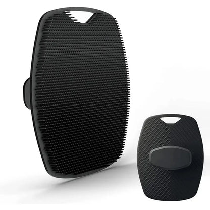 Miękka silikonowa szczotka do pilingu. Ręczny masażu ciała