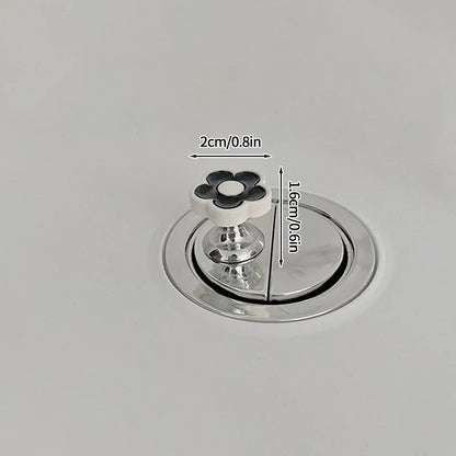 PrettyPress Nakładka ułatwiająca spłukiwanie wody Mini przyciski do toalety Ochrona tipsów