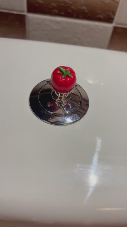 PrettyPress Nakładka ułatwiająca spłukiwanie wody Mini przyciski do toalety Ochrona tipsów